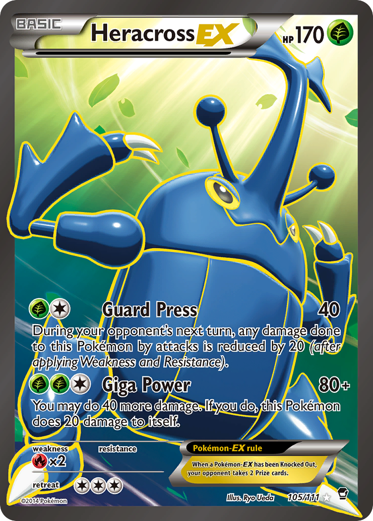Heracross-EX – Furious Fists
