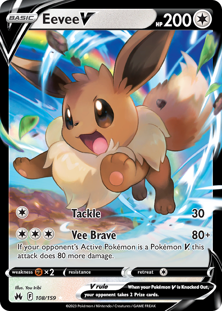Eevee V – Crown Zenith