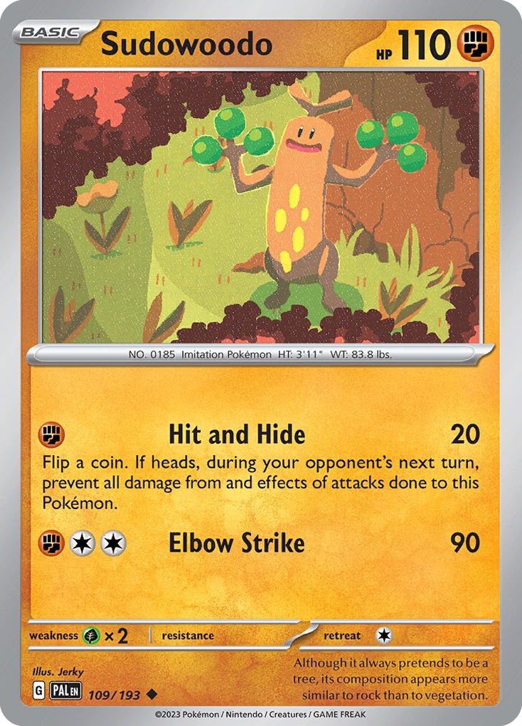 Sudowoodo – Paldea Evolved