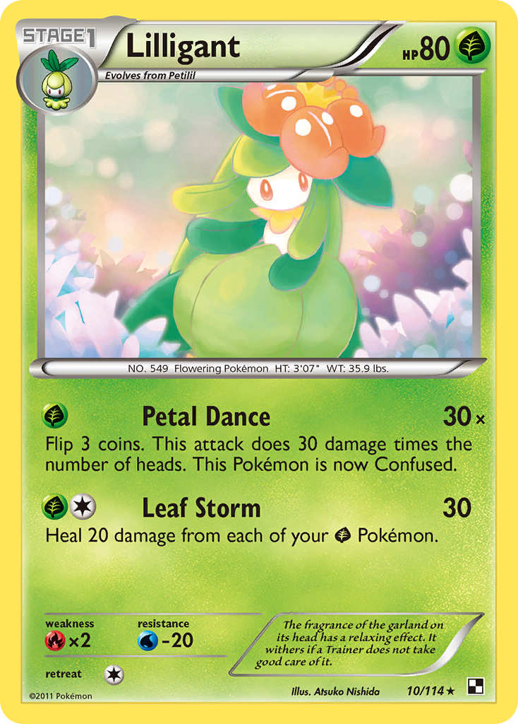 Lilligant – Black & White