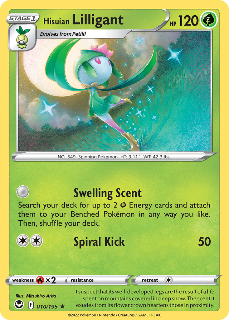 Hisuian Lilligant – Silver Tempest