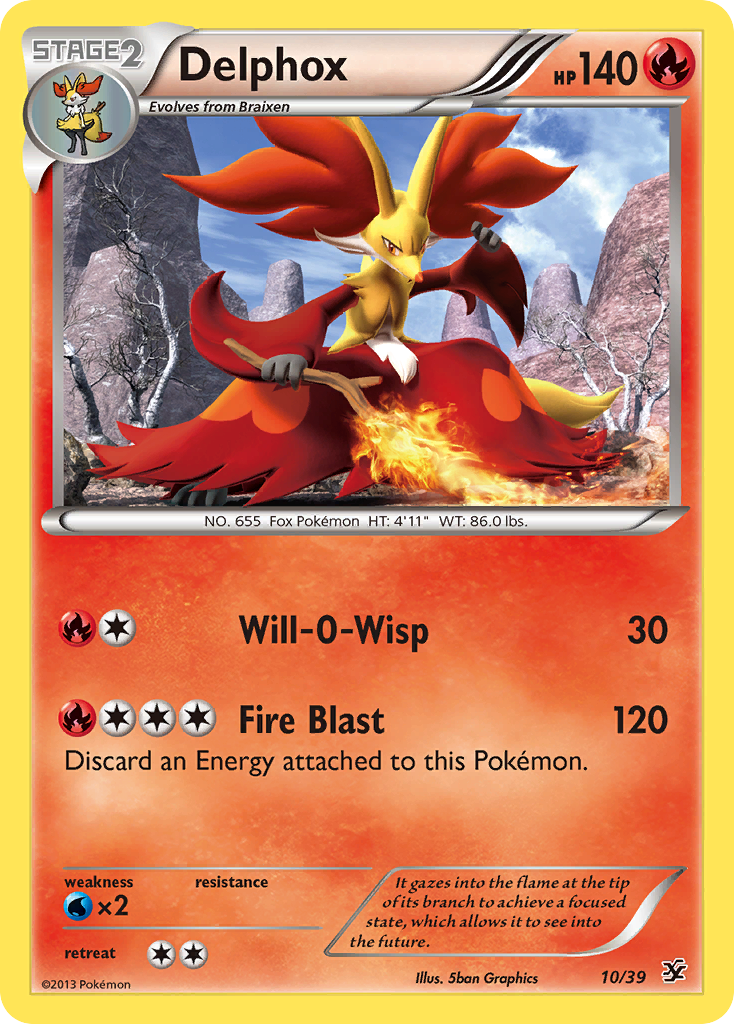 Delphox – Kalos Starter Set