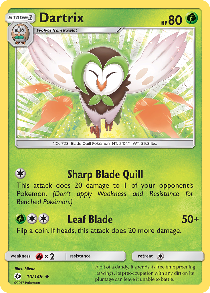 Dartrix – Sun & Moon