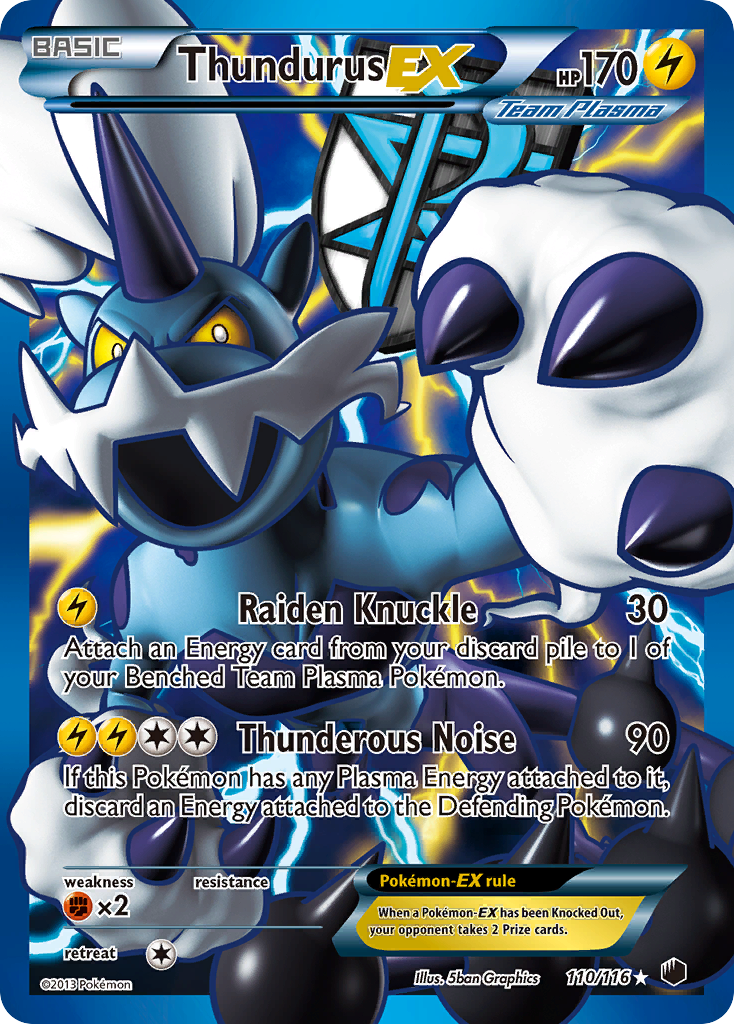 Thundurus-EX – Plasma Freeze
