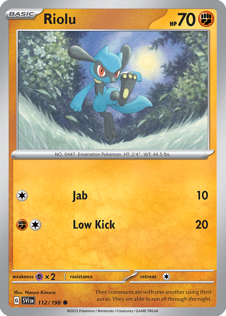 Riolu – Scarlet & Violet