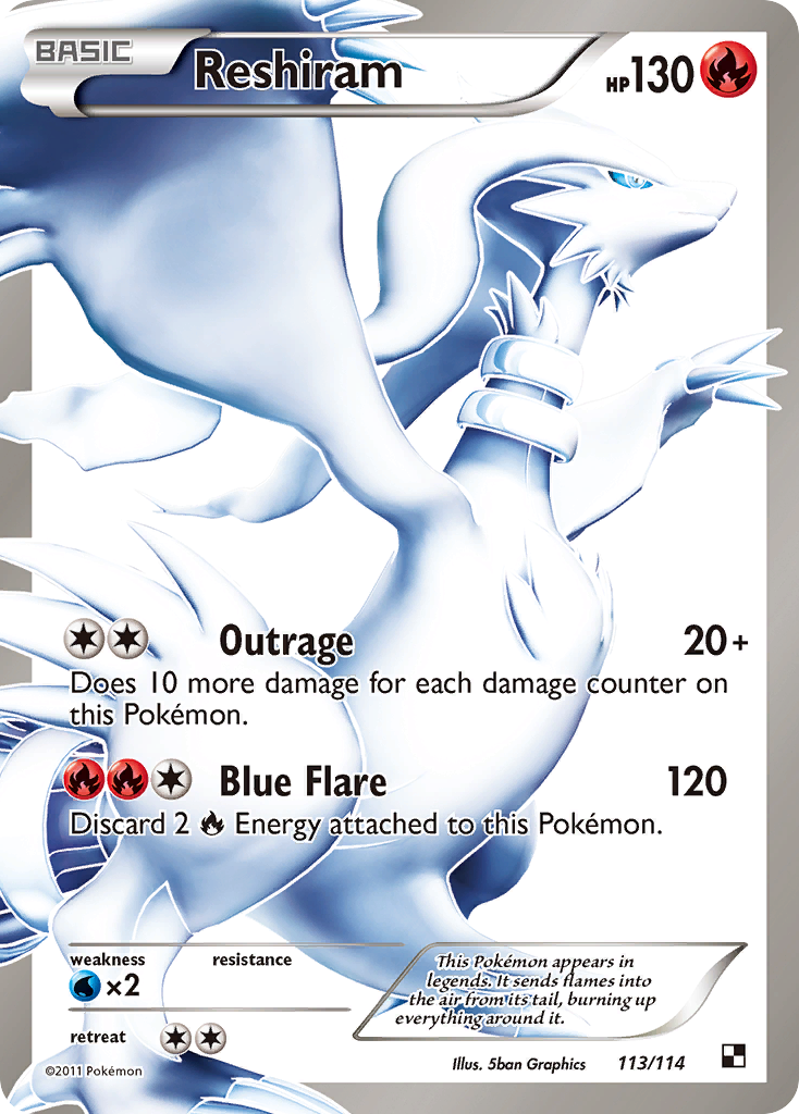 Reshiram – Black & White