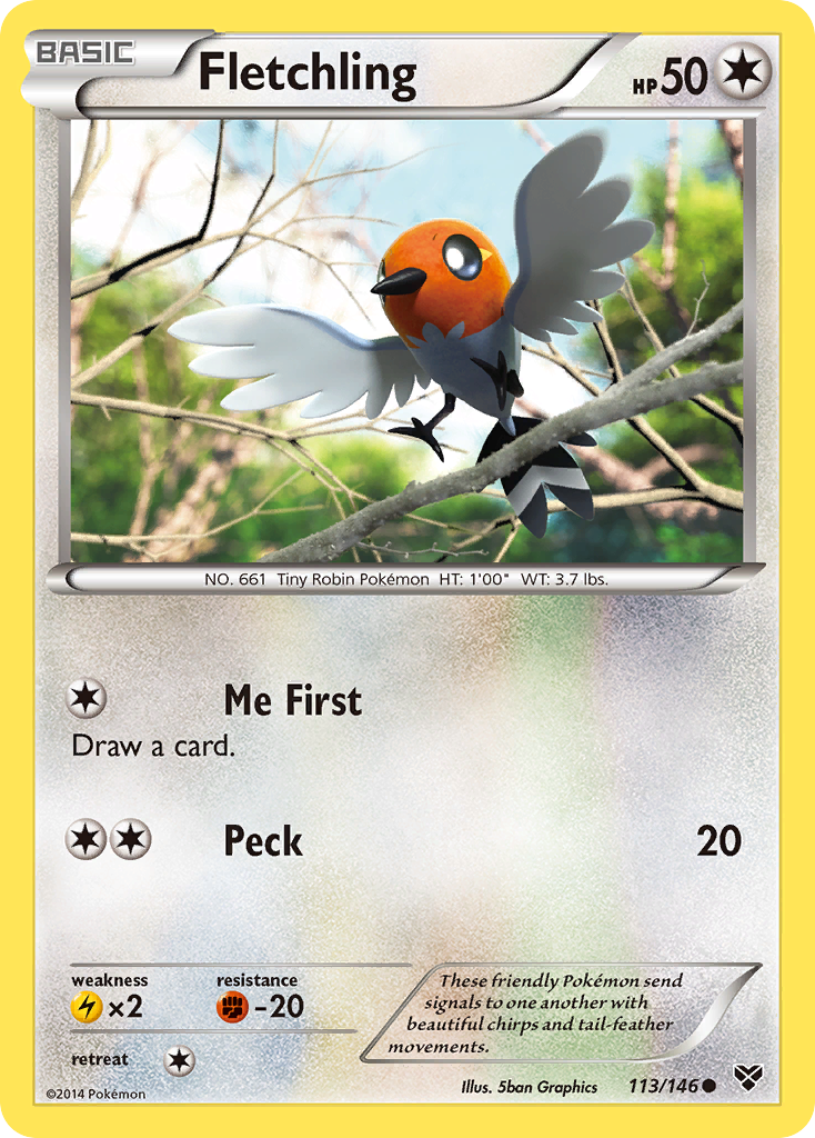 Fletchling – XY
