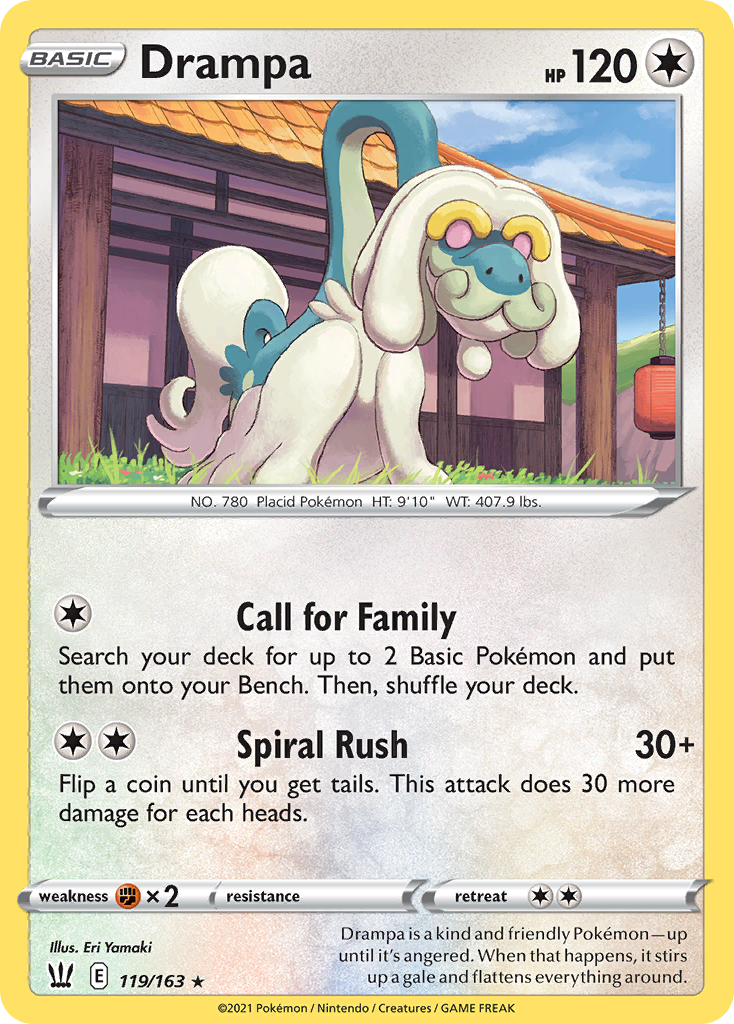 Drampa – Battle Styles