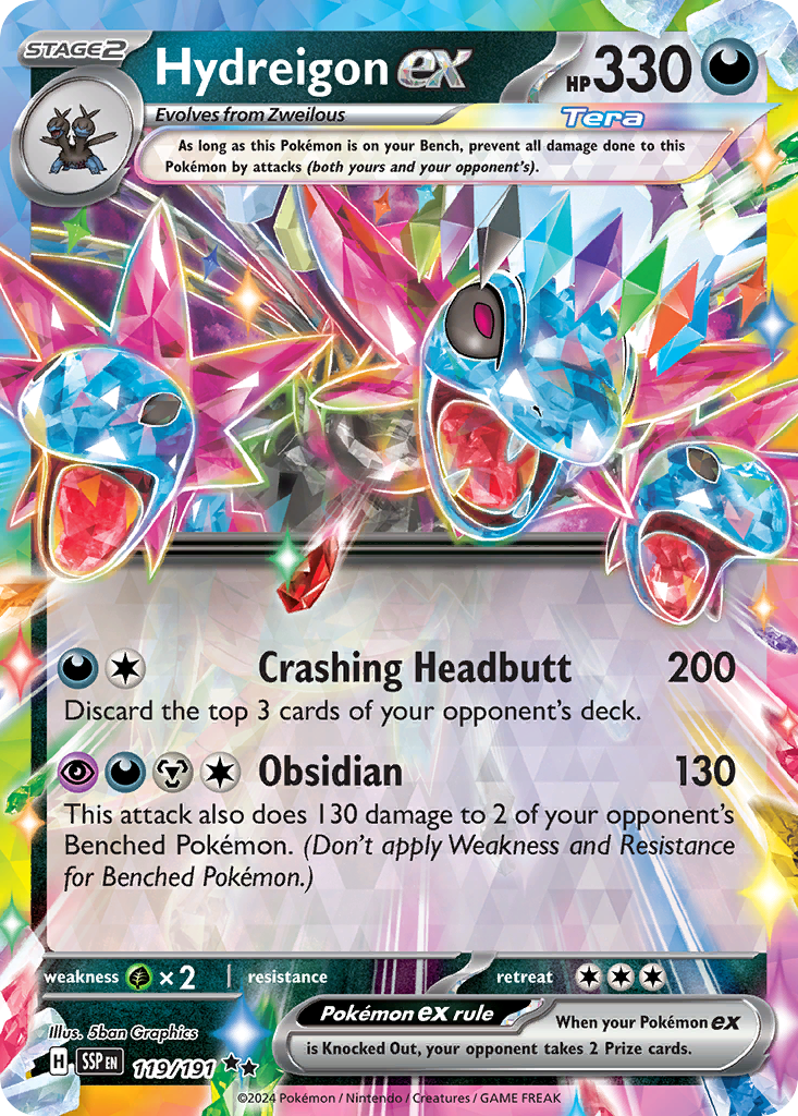 Hydreigon ex – Surging Sparks