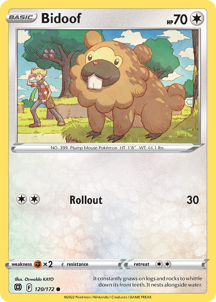Bidoof – Brilliant Stars