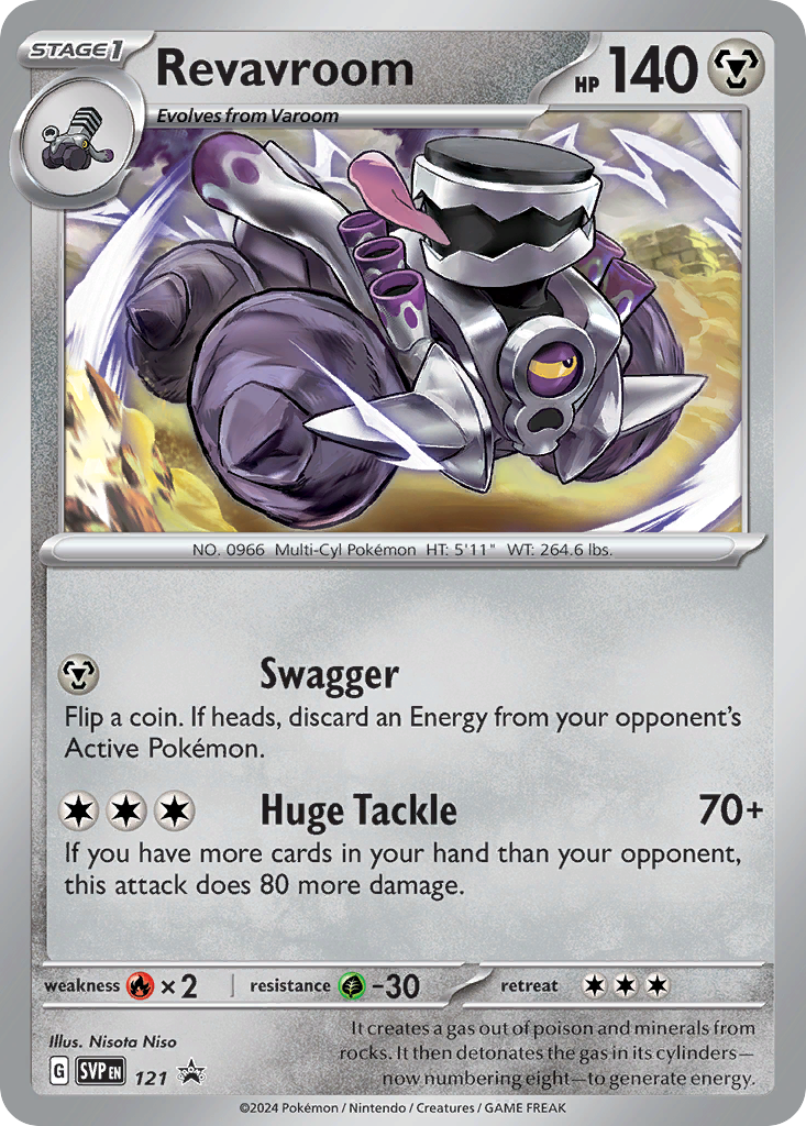 Revavroom – Scarlet & Violet Black Star Promos
