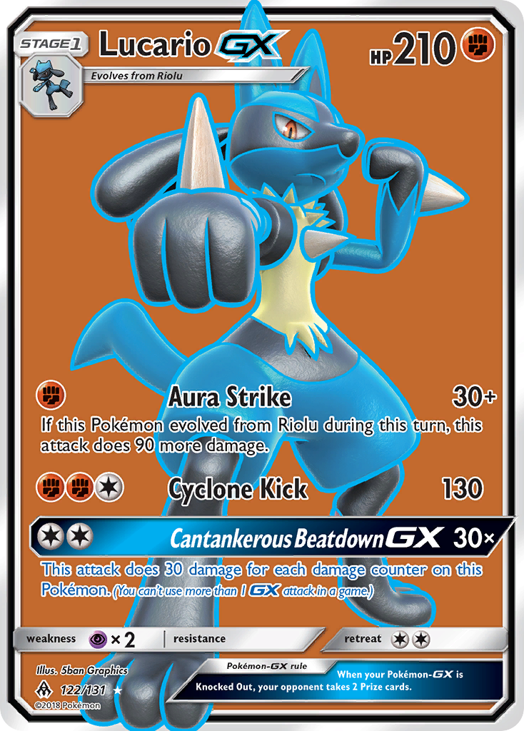 Lucario-GX – Forbidden Light