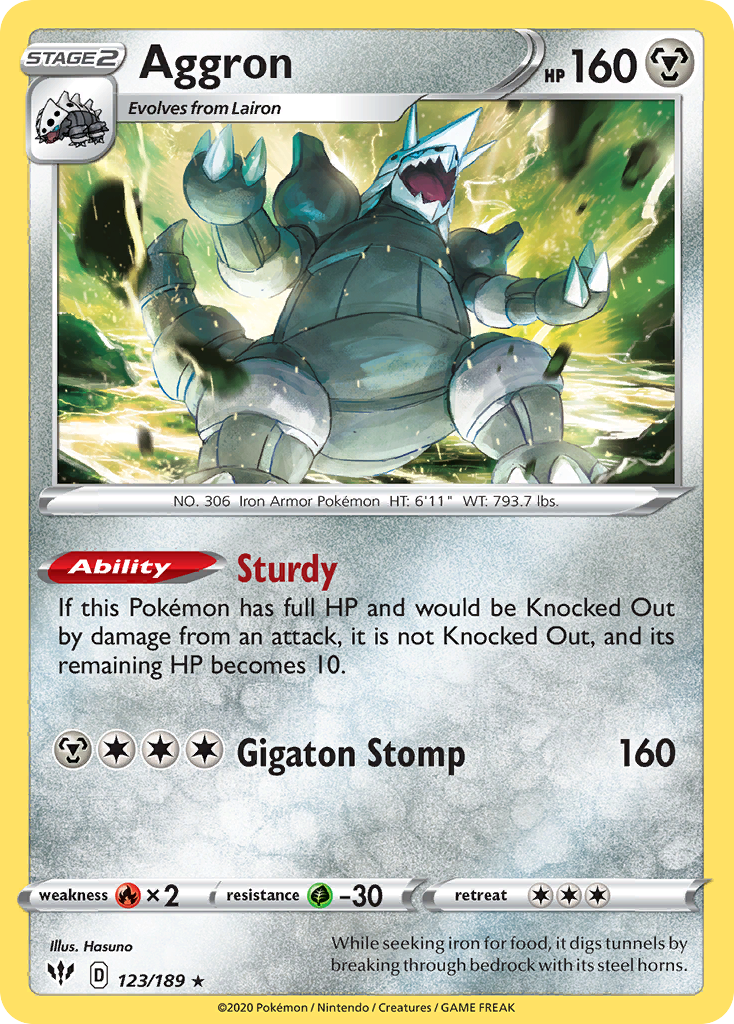 Aggron – Darkness Ablaze