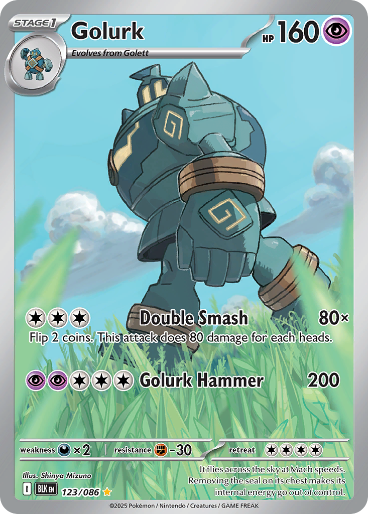 Golurk – Black Bolt