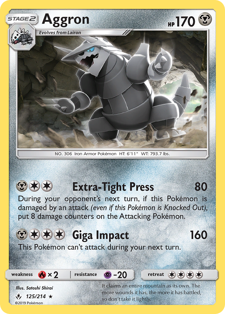 Aggron – Unbroken Bonds