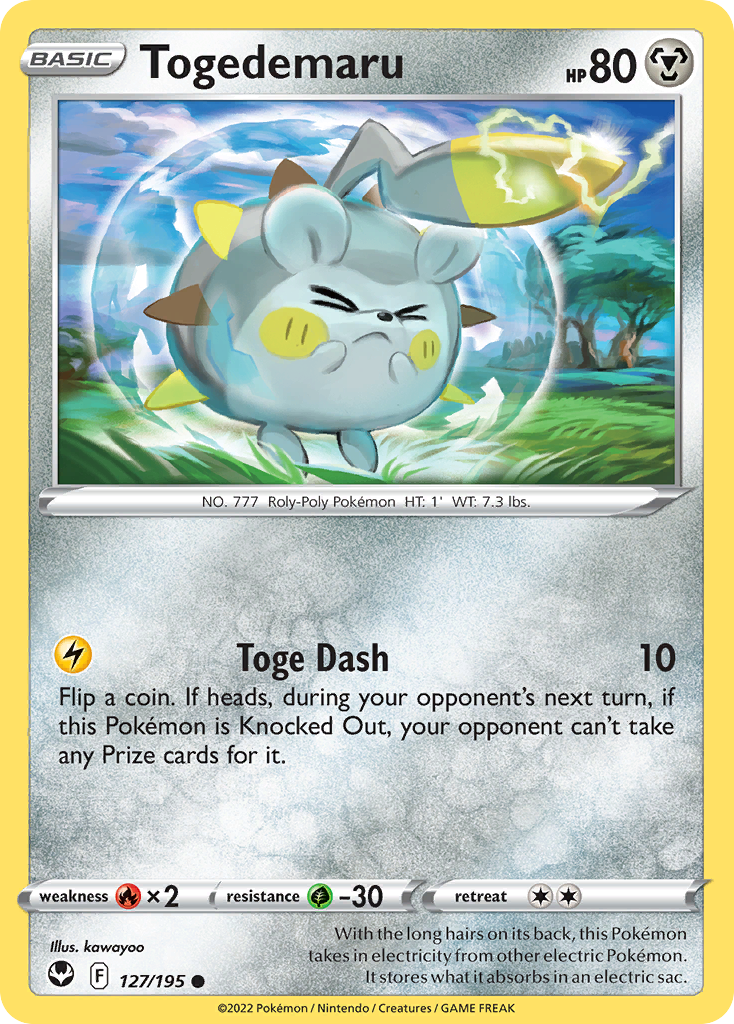 Togedemaru – Silver Tempest