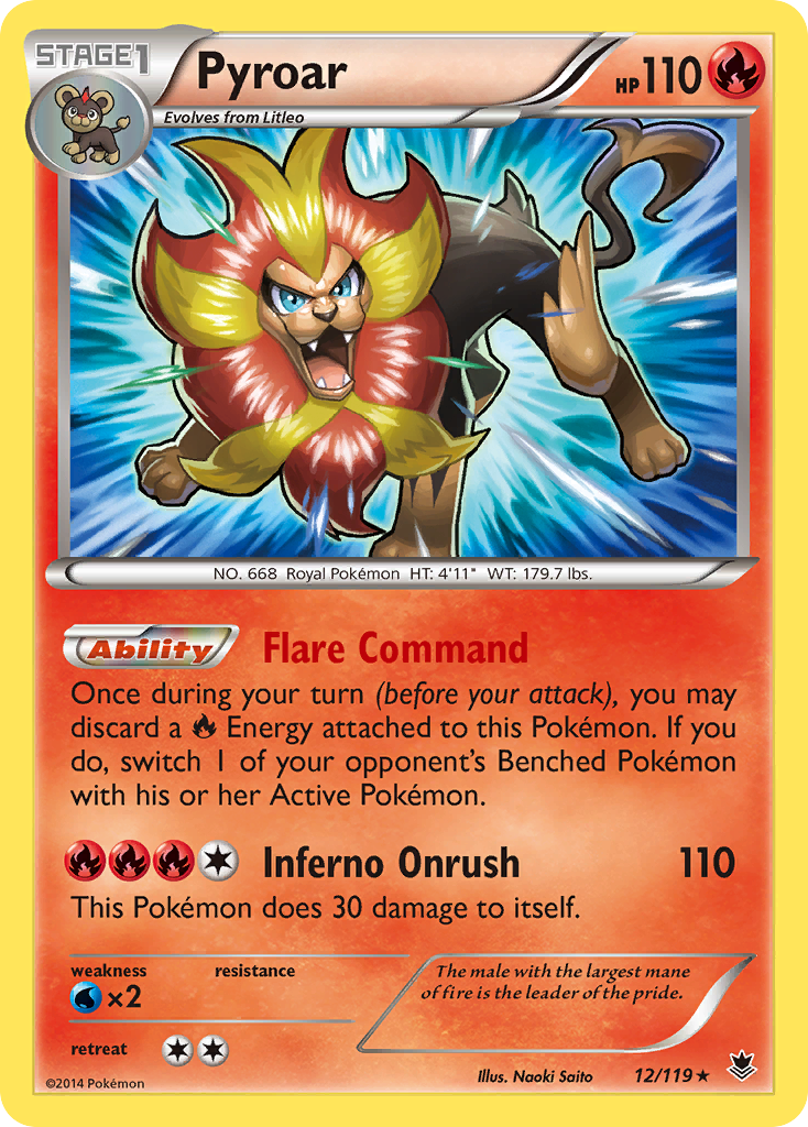 Pyroar – Phantom Forces