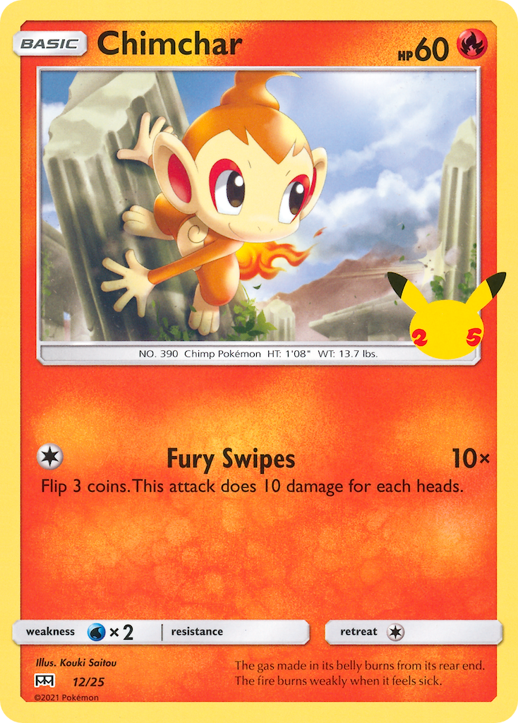 Chimchar – McDonald's Collection 2021