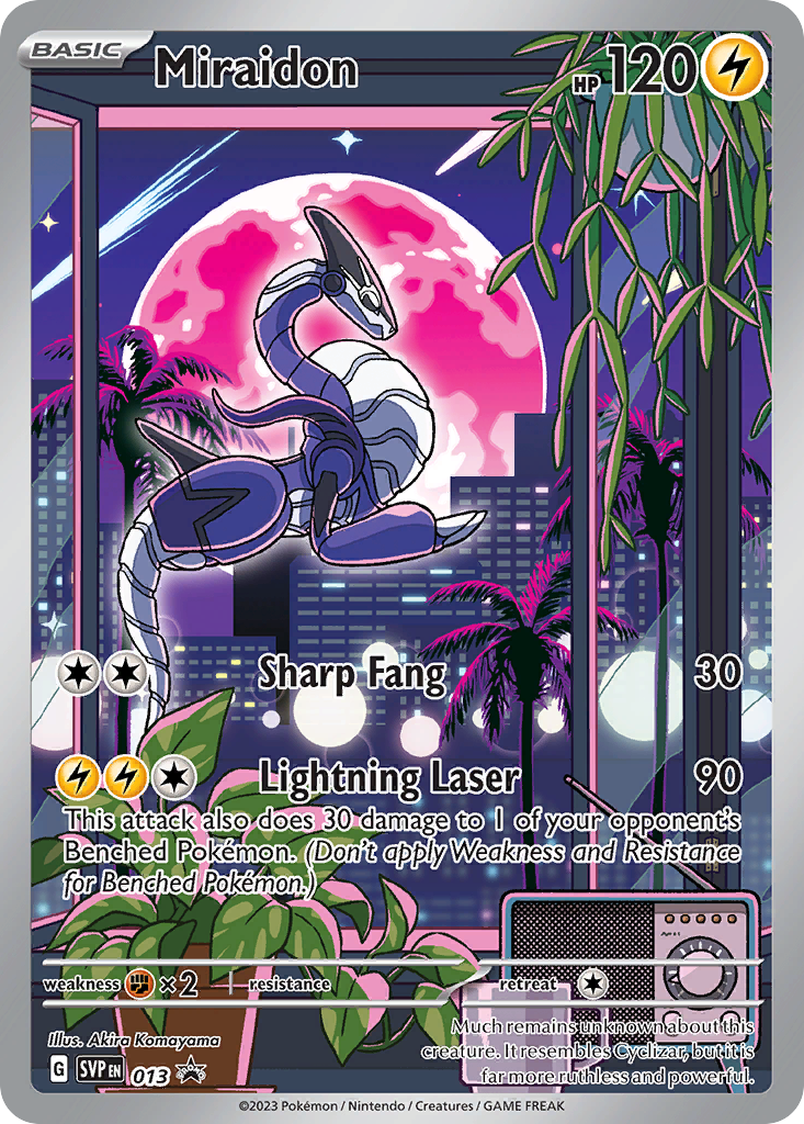 Miraidon – Scarlet & Violet Black Star Promos