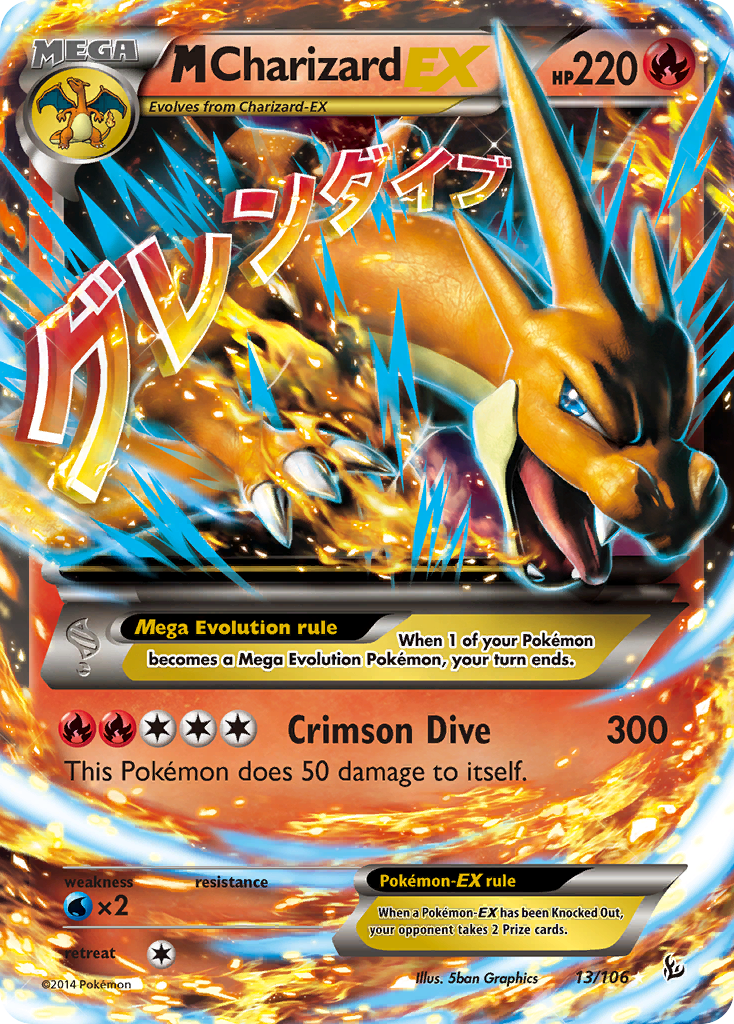 M Charizard-EX – Flashfire