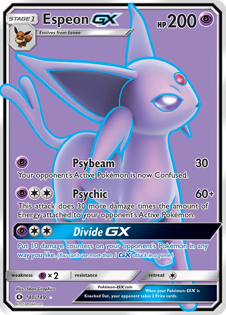 Espeon-GX – Sun & Moon