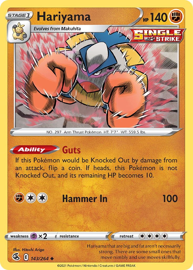 Hariyama – Fusion Strike