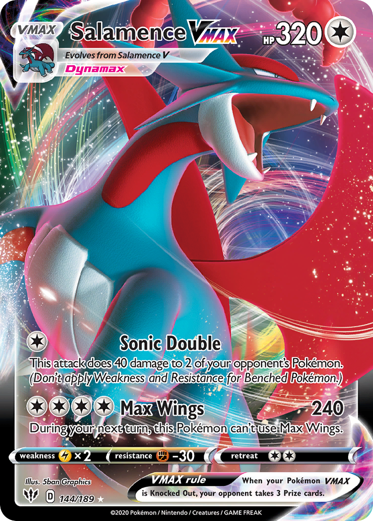 Salamence VMAX – Darkness Ablaze