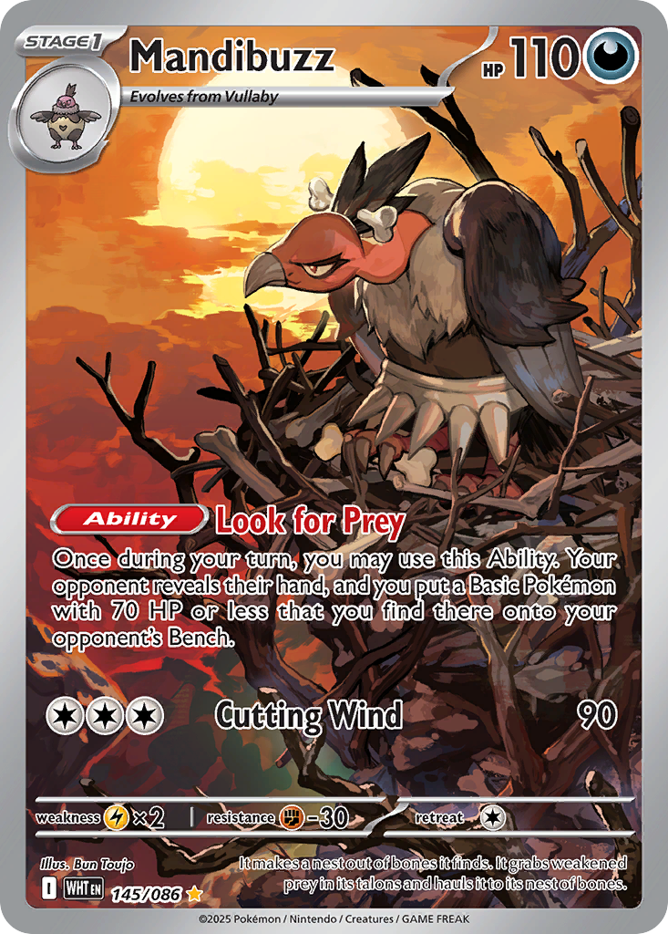 Mandibuzz – White Flare