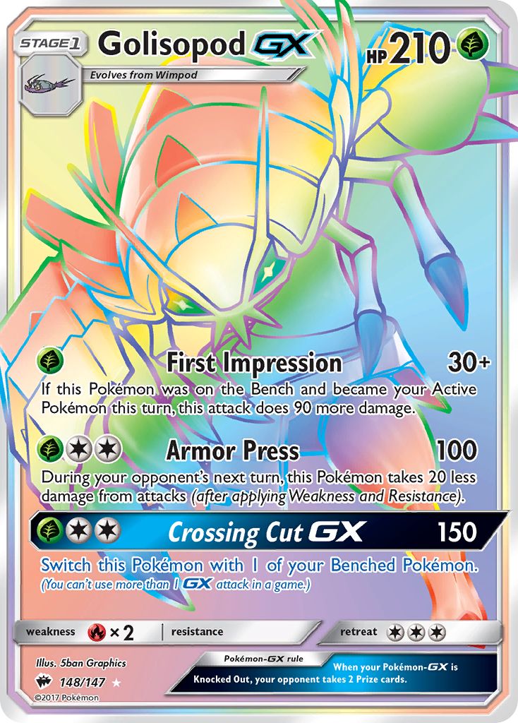 Golisopod-GX – Burning Shadows