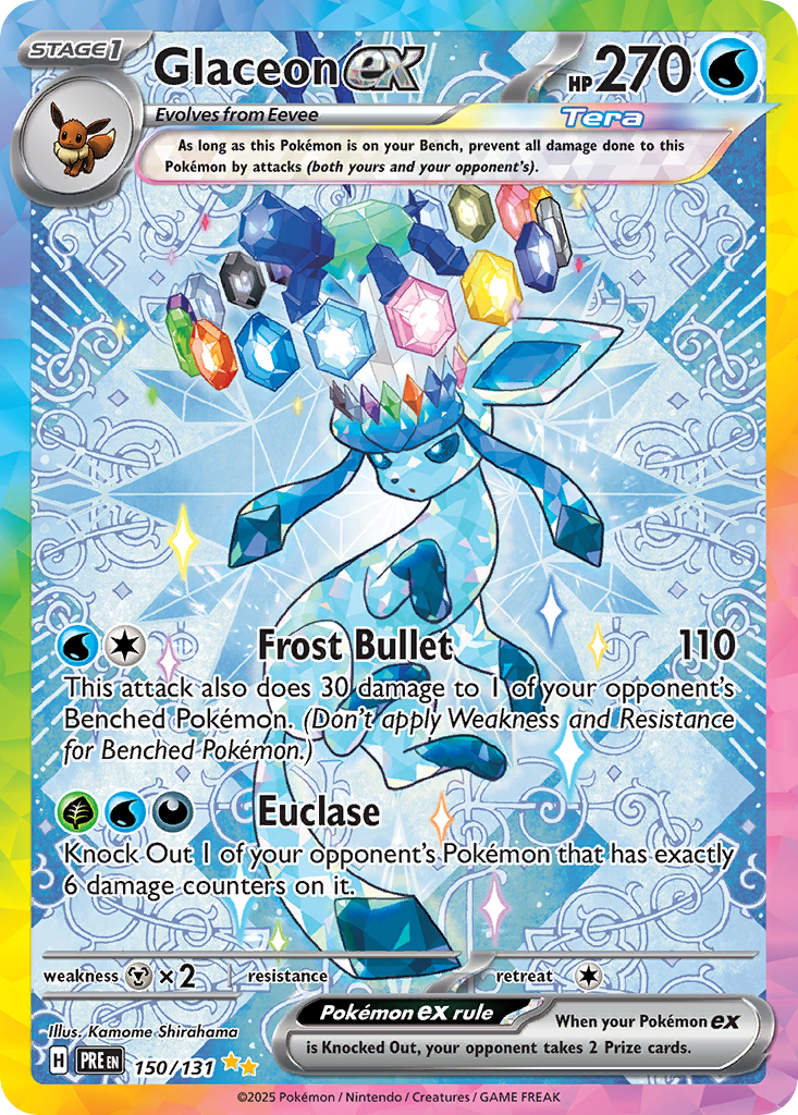 Glaceon ex – Prismatic Evolutions
