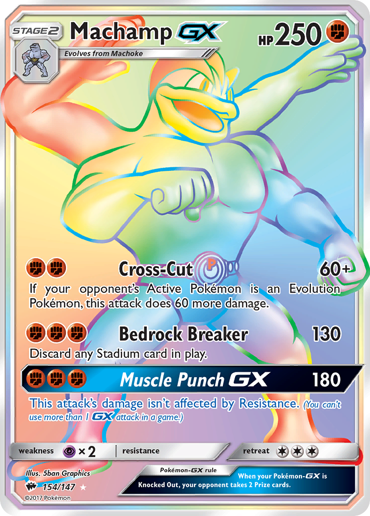 Machamp-GX – Burning Shadows