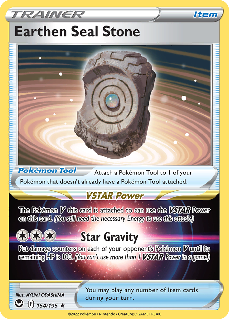 Earthen Seal Stone – Silver Tempest