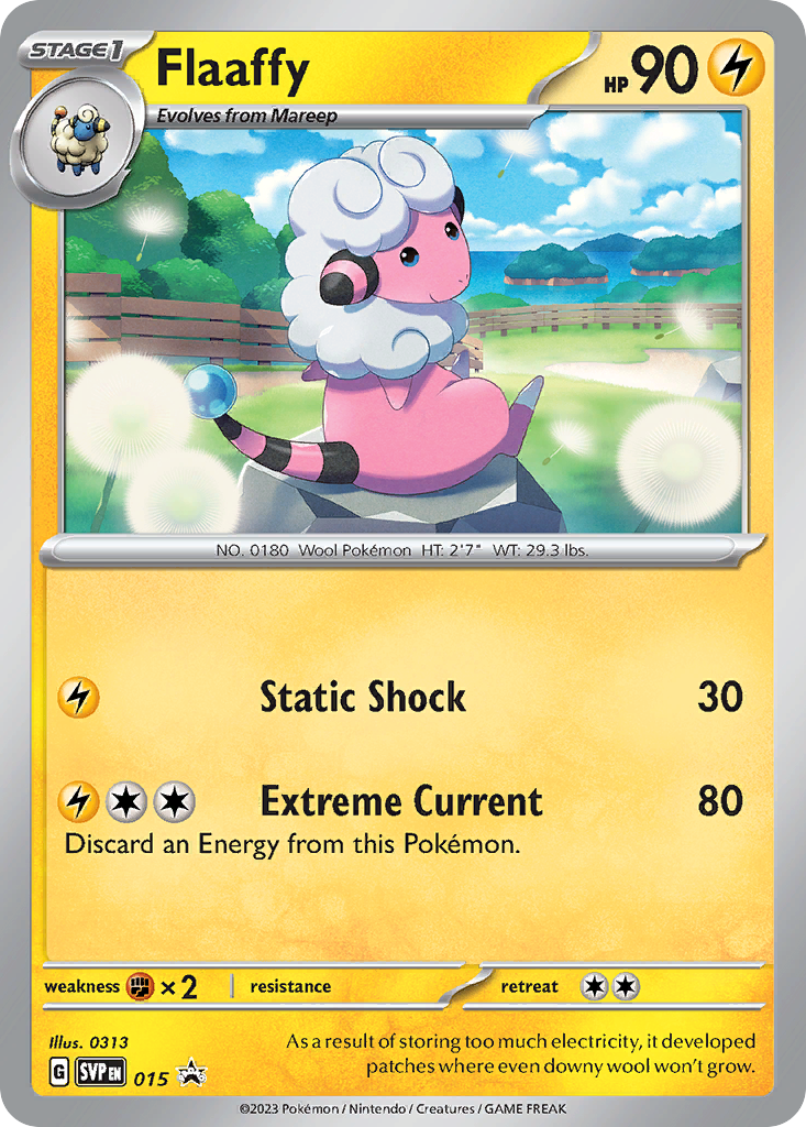 Flaaffy – Scarlet & Violet Black Star Promos