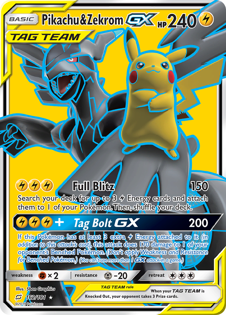 Pikachu & Zekrom-GX – Team Up