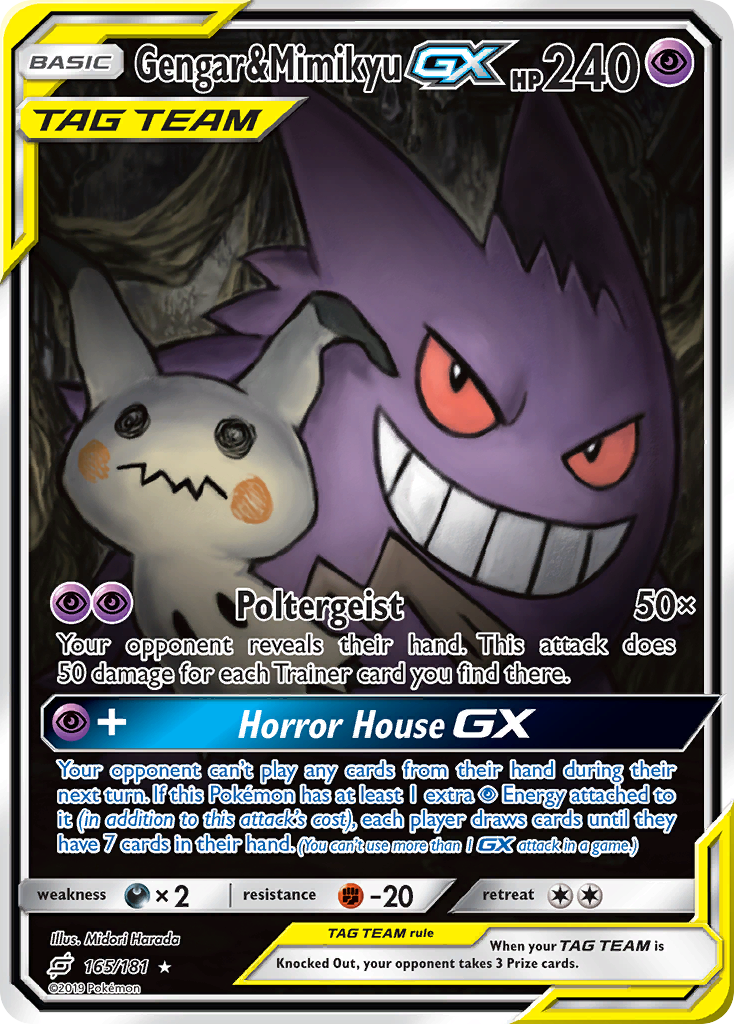 Gengar & Mimikyu-GX – Team Up