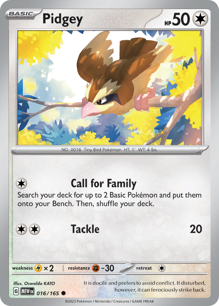 Pidgey – 151