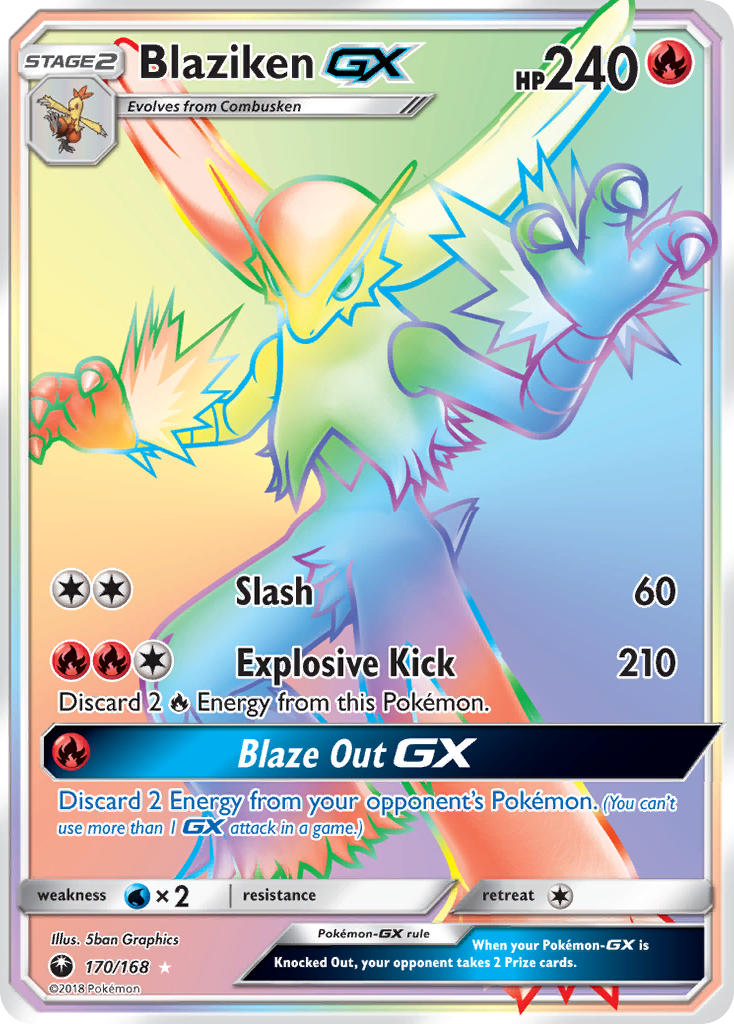 Blaziken-GX – Celestial Storm