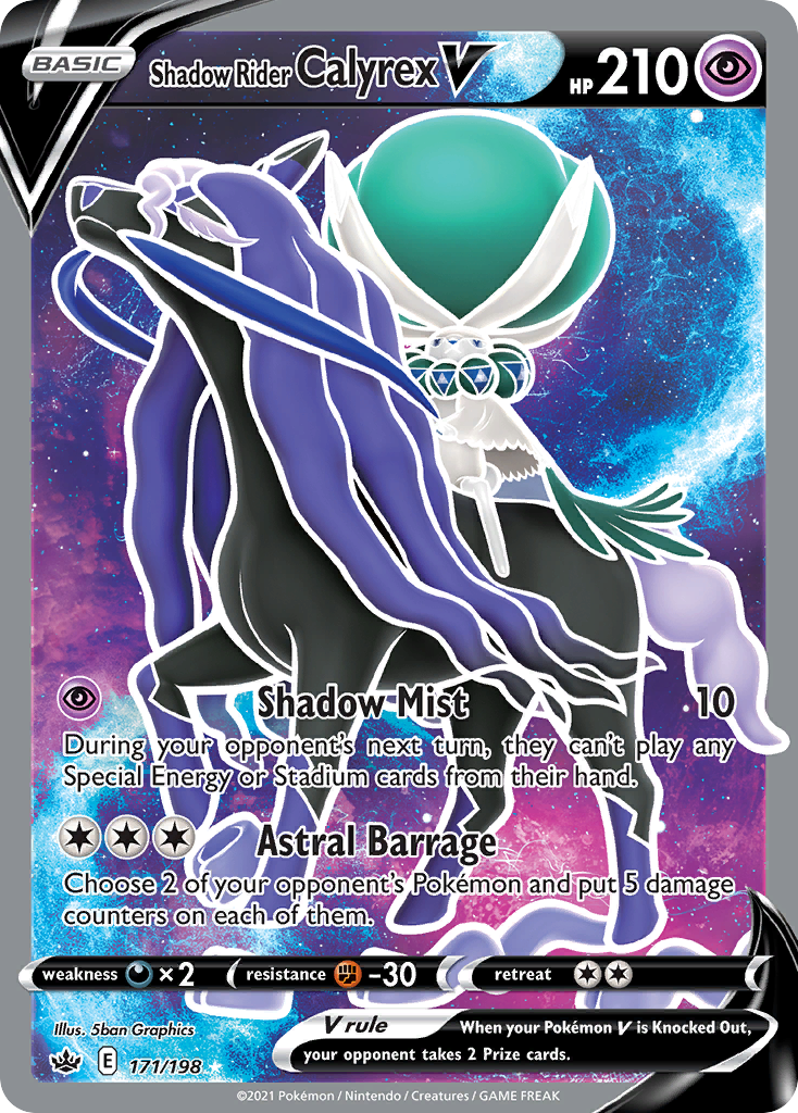 Shadow Rider Calyrex V – Chilling Reign