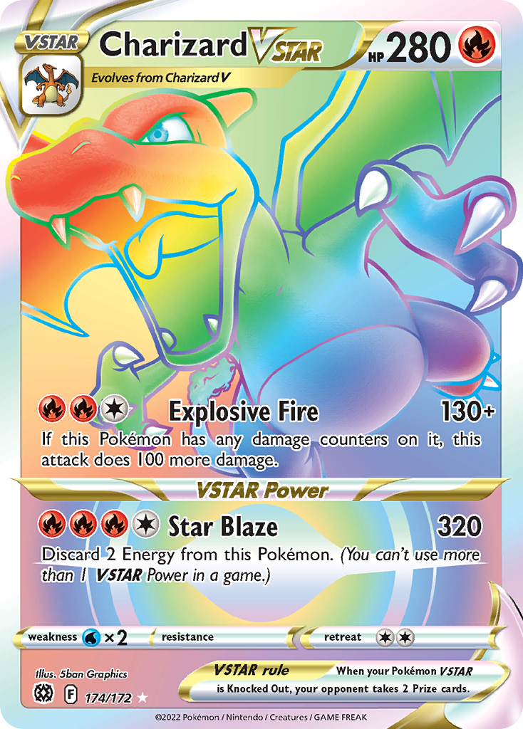 Charizard VSTAR – Brilliant Stars