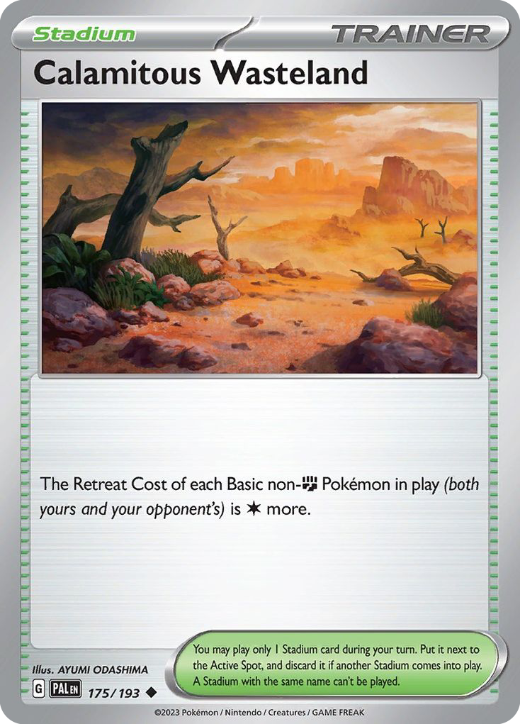 Calamitous Wasteland – Paldea Evolved