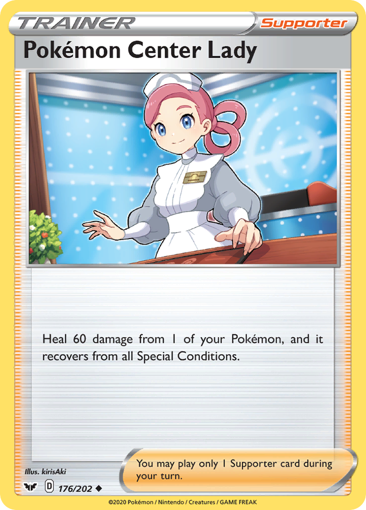Pokémon Center Lady – Sword & Shield