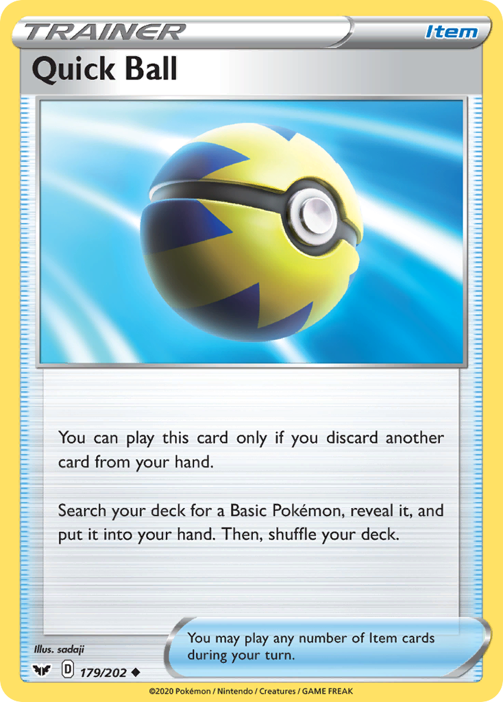 Quick Ball – Sword & Shield