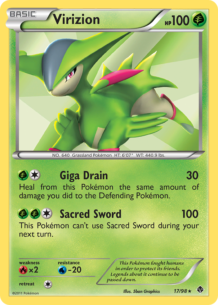 Virizion – Emerging Powers