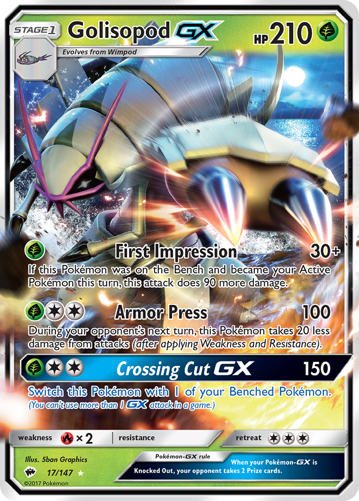 Golisopod-GX – Burning Shadows