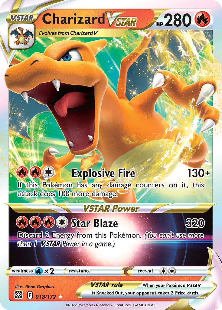 Charizard VSTAR – Brilliant Stars