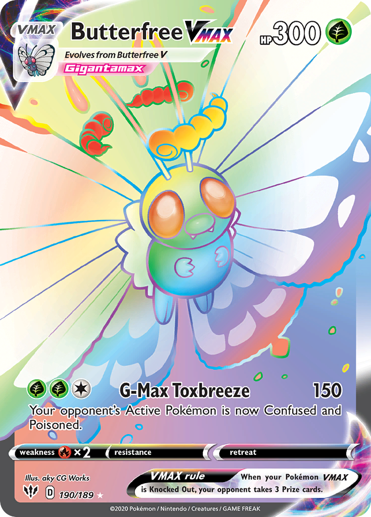 Butterfree VMAX – Darkness Ablaze