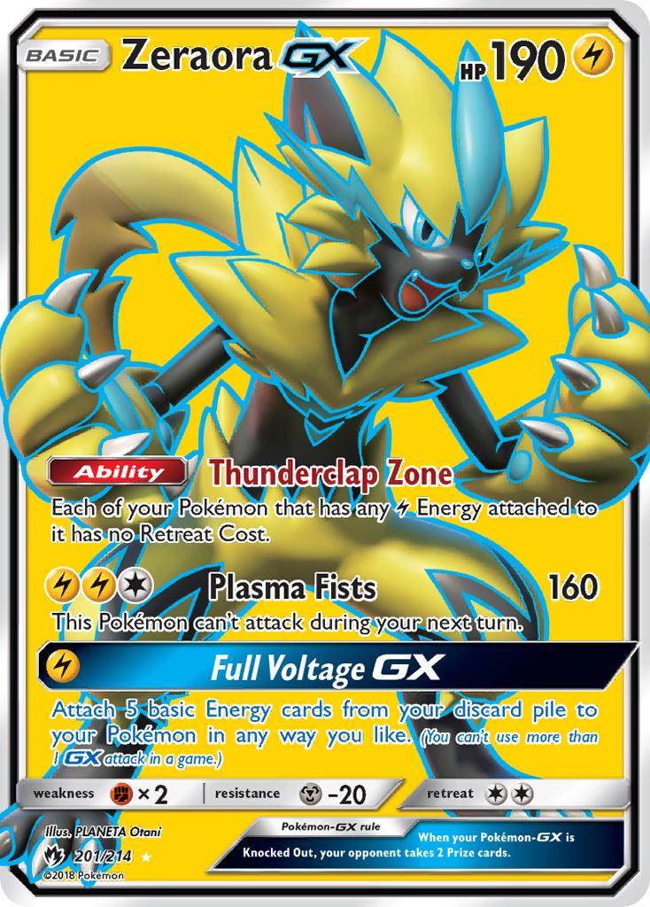 Zeraora-GX – Lost Thunder