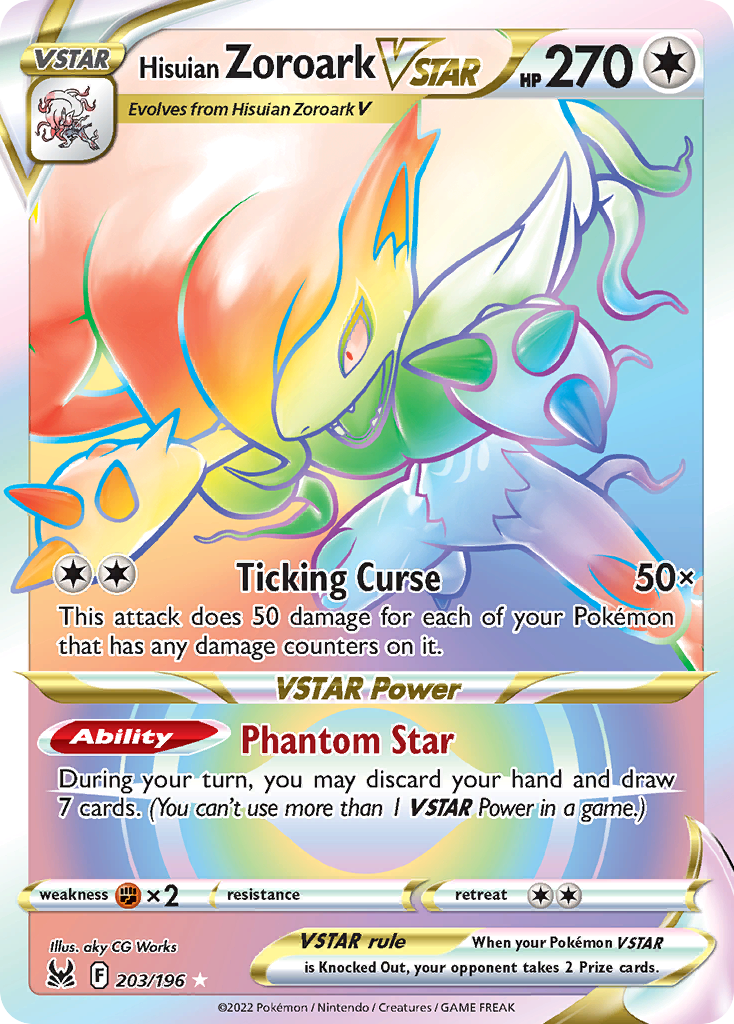 Hisuian Zoroark VSTAR – Lost Origin