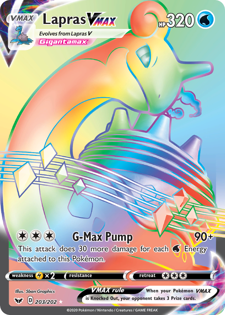 Lapras VMAX – Sword & Shield