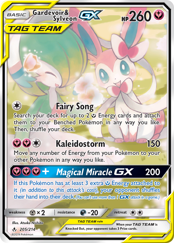 Gardevoir & Sylveon-GX – Unbroken Bonds